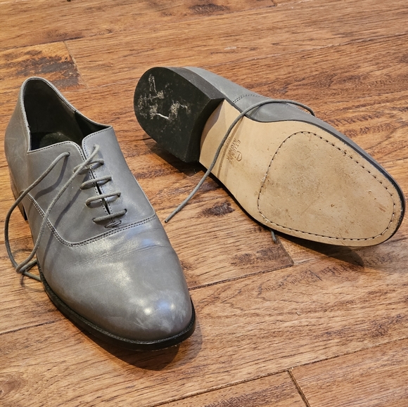Etienne Aigner Emery Lace-Up Oxford Grey size 10 - Picture 10 of 16